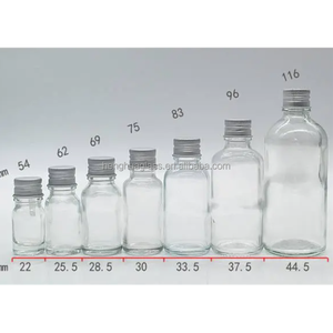 5Ml <span class=keywords><strong>10Ml</strong></span> 15Ml 20Ml 30Ml 50Ml 100Ml Rõ Ràng Tinh Dầu Thủy Tinh Lỏng Container Dropper Chai Với Nhôm Nắp Bán Buôn - Product Image 2