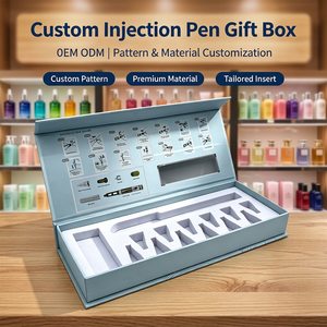 Caja de Embalaje para Bolígrafos Personalizada OEM ODM, Caja de Regalo Magnética con Inserto de Espuma EVA, Guía de Instrucciones Impresa para Almacenamiento de Bolígrafos - Product Image 1