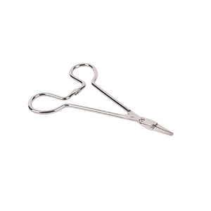 East China Stainless Steel Hemostats 12cm Straight Tipped Clamping Tool For Fishing <b>Hook</b> Remover And Animal Plucking - Product Image 4