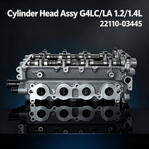 22100-03A00 Cylinder Head Assy for Hyundai I10 I20 I30 Solaris Accent Picanto Rio Ceed Stonic G4LC <strong>Kappa</strong> Petrol Engine 16V DOHC - Product Image 1