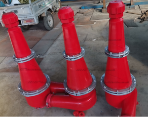 เครื่องแยกไซโคลนไฮดรอลิกสำหรับการแปรรูปโคลน DN300 พร้อมมอเตอร์ปั๊ม เกียร์ แบริ่ง PLC และส่วนประกอบหลักอื่นๆ มีความแข็งแรงสูง - Product Image 5