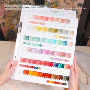 Nouveau vernis à ongles gel Milan Camellia 50 couleurs transparent effet gelée <span class=keywords><strong>nude</strong></span>, collection automne-hiver 2026, résistant à l'eau, séchage rapide, pour nail art - Product Image 3