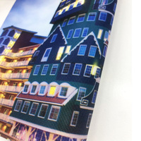 Textile extra-noir 100% polyester pour impression par jet d'encre