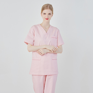 Uniformes d'hôpital à manches courtes pour femmes Scrubs d'infirmière et uniformes médicaux pour médecins Prix du marché international - Product Image 6