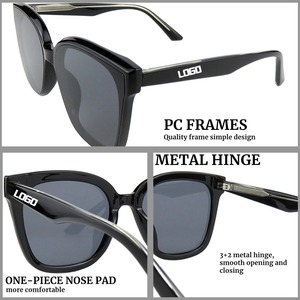 2026 Mido Optikmesse Maßgefertigter Quadratischer PC-Rahmen Luxus Designer Sonnenbrille Retro Damen Spiegel Marken-Sonnenbrille - Product Image 3