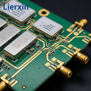 Placa de antena de alta frecuencia 5G AI para estación base Rogers, PCB RF personalizado, multilayer de baja pérdida para MmWave y Sub-6, con beamforming, de alta resistencia FR4 - Product Image 3