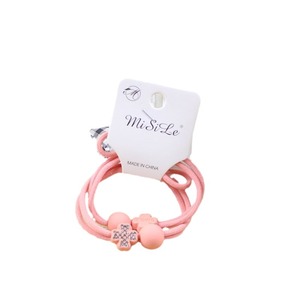 Coleteros MiSiLe de colores variados, tela elástica, accesorio informal para el cabello - Product Image 5