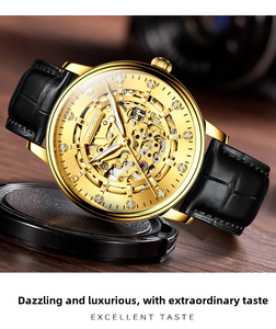 Reloj de Hombre Personalizado de Lujo, de Acero Inoxidable, con Movimiento Mecánico Automático Miyota, Resistente al Agua, Cronógrafo, Esfera con Agujas, Correa de 20 mm - Product Image 2