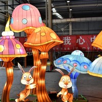 Festliche Chinesische Traditionelle Tier-Laternen für Außenbeleuchtung, Laterneninstallationen zum Fabrikpreis, Chinesische Laternen