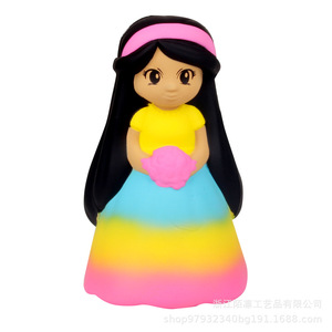 Muñeca Princesa Tpe Fidget Toy con Cabello Largo para Niñas de 5 a 7 Años - Product Image 5