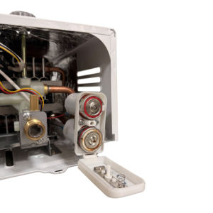 Chauffe-eau instantané à <span class=keywords><strong>gaz</strong></span> naturel à faible teneur en NOx pour spas et piscines, à commande numérique et fonctionnant sur batterie - Product Image 5