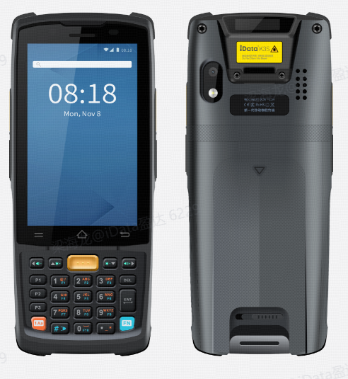 4 Inch Industrial Rugged Android Handheld PDA Barcode Scannen 4G WiFi BT GPS NFC With Keyboard Inventory Logistic