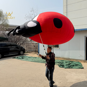 Disfraz Inflable <span class=keywords><strong>de</strong></span> Mariquita para Usar como Mochila, Accesorio Inflable <span class=keywords><strong>de</strong></span> Desfile, Disfraz <span class=keywords><strong>de</strong></span> Mascota Inflable <span class=keywords><strong>de</strong></span> Escarabajo <span class=keywords><strong>de</strong></span> Dibujos Animados para Espectáculos en Parques <span class=keywords><strong>de</strong></span> Atracciones - Product Image 5