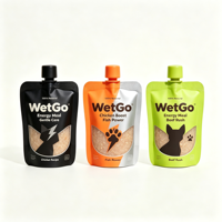 Meilleur Prix Pochette à Bec Verseur en Plastique de Qualité Alimentaire et Feuille d'Aluminium pour Emballage Liquide, Aliments pour Animaux (Chiens, Chats), Boissons Alcoolisées, Salades