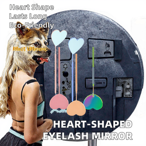 Miroir à cils portable et réutilisable personnalisé en acier inoxydable électroplaqué – Offre spéciale - Product Image 2