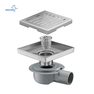 Drain de sol anti-odeur en acier inoxydable 304 Salle de bain Douche Machine à laver Drain de sol - Product Image 4