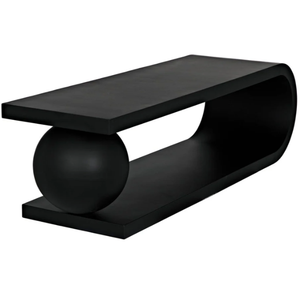 The Estelle <b>Coffee</b> <b>Table</b> by Noir emphasizes natural simple and classic design Noir has been designing building and importing - Product Image 1