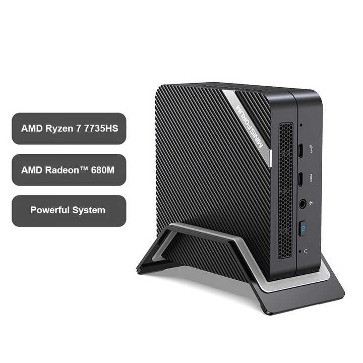 2023 Minisforum UM773 Lite Mini PC AMD R7 7735HS AMD Radeon 680M