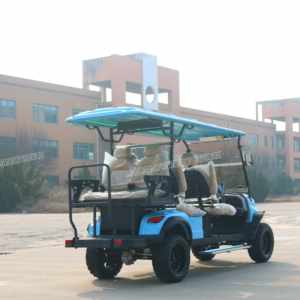 Carrito de golf 6 plazas eléctrico personalizado 72 voltios carrito de golf alto configurado calle legal - Product Image 6