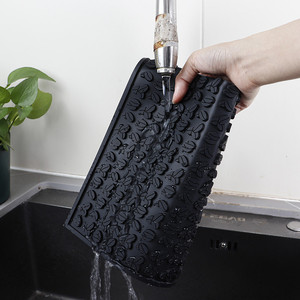 Nuovo Design 2026 Tappetino in Silicone a Forma di Chicco di Caffè, Tappetino Rettangolare per Tavolino da Caffè - Impermeabile, Antiscivolo, Pieghevole e Lavabile - Product Image 6