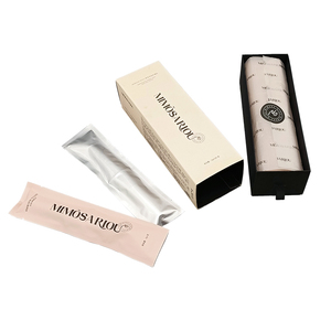 Caja de Cartón Rígido Blanca Personalizada para Set de Brochas de Maquillaje, Caja de Regalo con Cajón Deslizable - Product Image 2