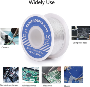 手机电路板焊锡引线/无铅焊锡线63/37 60/40 0.8毫米3毫米焊铁500g 1000g焊锡线 - Product Image 3