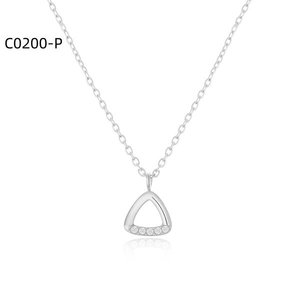 Collar de Moda con Circonia C0200 para Mujer, Joyería de Alta Calidad - Product Image 1