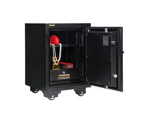 Cassaforte Ignifuga di Alta Qualità con Doppia Chiave, Robusta Cassaforte Segreta per Casa, Impermeabile e Resistente al Fuoco - Product Image 5