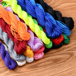 Braided Yarn <b>Thread</b> 1mm Chinese Knot DIY <b>Beading</b> Supplies Wholesale - Product Image 1