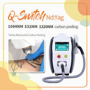 Macchina di Bellezza Multifunzionale 1064nm 532nm 1320nm Laser Q-Switch per Rimozione Tatuaggi e Ringiovanimento della Pelle - Product Image 1