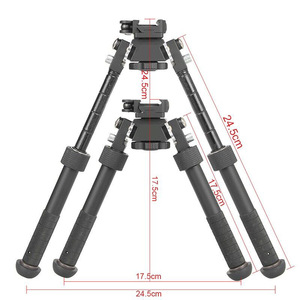 Support de caméra réglable en alliage d'aluminium noir et or de 6 à 9 pouces, adaptateur tactique de chasse, accessoires - Product Image 6