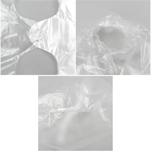 Sacs en plastique pour T-shirts, 400 unités, réutilisables, avec poignées, pour courses, en PE - Product Image 3