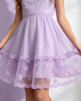 En gros, Ruban de dentelle en maille de soie de lait à double bordure de 4 cm, couleur pastel, brodé, pour robe, bandeau, artisanat DIY, luxe