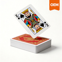 Cartes à Jouer Personnalisées, Jeu de Cartes de Poker Personnalisé, Jeu de Cartes avec Logo Personnalisé, Impression de Design Personnalisé, Cadeaux de Fête, Utilisation Promotionnelle, Durable