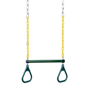 Zoshine Ensemble de cordes réglables pour balançoire trapèze, barre de gymnastique en fer, anneaux de gymnastique, balançoires d'arbre pour enfants, utilisation extérieure en jardin - Product Image 1