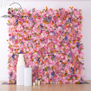<span class=keywords><strong>Fleur</strong></span> en soie réaliste et romantique pour mariage, Saint-Valentin et Pâques, toile de fond prête à l'emploi pour photomaton, usine de fleurs AGD - Product Image 4