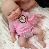 Poupée Reborn en Silicone de 30 cm pour Bébé Prématuré, Figurine de 12 Pouces, Cadeau pour Tout-Petits