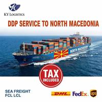 Agent maritime vers la Macédoine, service logistique, transitaire Chine vers Skopje, Bitola, Ohrid, fret maritime et aérien LCL FCL, meilleur DDP