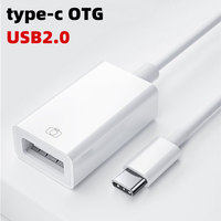 Câble adaptateur USB 3.1 Type-C vers USB 2.0 OTG de haute qualité pour iOS et appareil photo, compatible avec iPhone 15 Pro Max