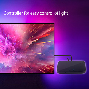 TV đèn nền đầy đủ màu sắc môi trường xung quanh chiếu sáng cho PC màn hình 4K hdtv-tương thích Sync <span class=keywords><strong>Kit</strong></span> <span class=keywords><strong>LED</strong></span> Strip ánh sáng 12V - Product Image 6