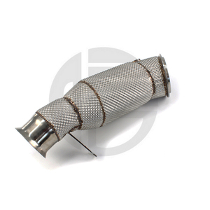 Nhà Máy Giá hiệu suất cao 304 thép không gỉ xả downpipe với lá chắn nhiệt cho BMW M235 N55 - Product Image 4