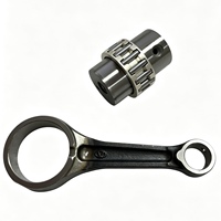 Kit de bielles de moto en acier trempé 40Cr 42CrMo, traitement thermique, pièces de moteur OEM personnalisées