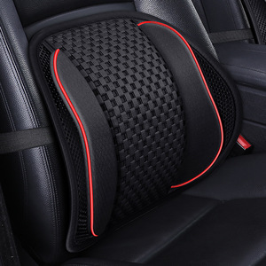 Cojín de Soporte <span class=keywords><strong>Lumbar</strong></span> de Madera Estilo Chino Tradicional YiFu, Relleno de Cuentas de Madera, Firmeza Suave, <span class=keywords><strong>Respaldo</strong></span> para <span class=keywords><strong>Asiento</strong></span> de Coche, Soporte <span class=keywords><strong>Lumbar</strong></span> para Conducir - Product Image 1