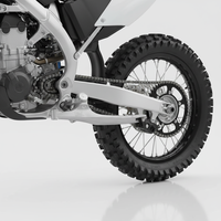 Bras oscillant en alliage d'aluminium pour moto, fourche arrière plate pour moto tout-terrain, suspension universelle pour rénovation/amélioration - Nouvelle garantie de 6 mois, haute qualité