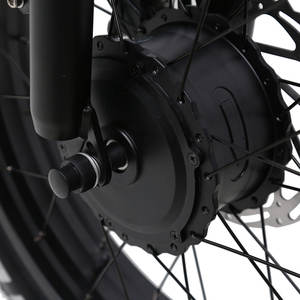 Vélo électrique tout-terrain TXED Retro 20x4.0 avec pneus larges, moteur double 48V 500W, 7 vitesses, phare <span class=keywords><strong>de</strong></span> <span class=keywords><strong>moto</strong></span> et suspension intégrale - Product Image 5