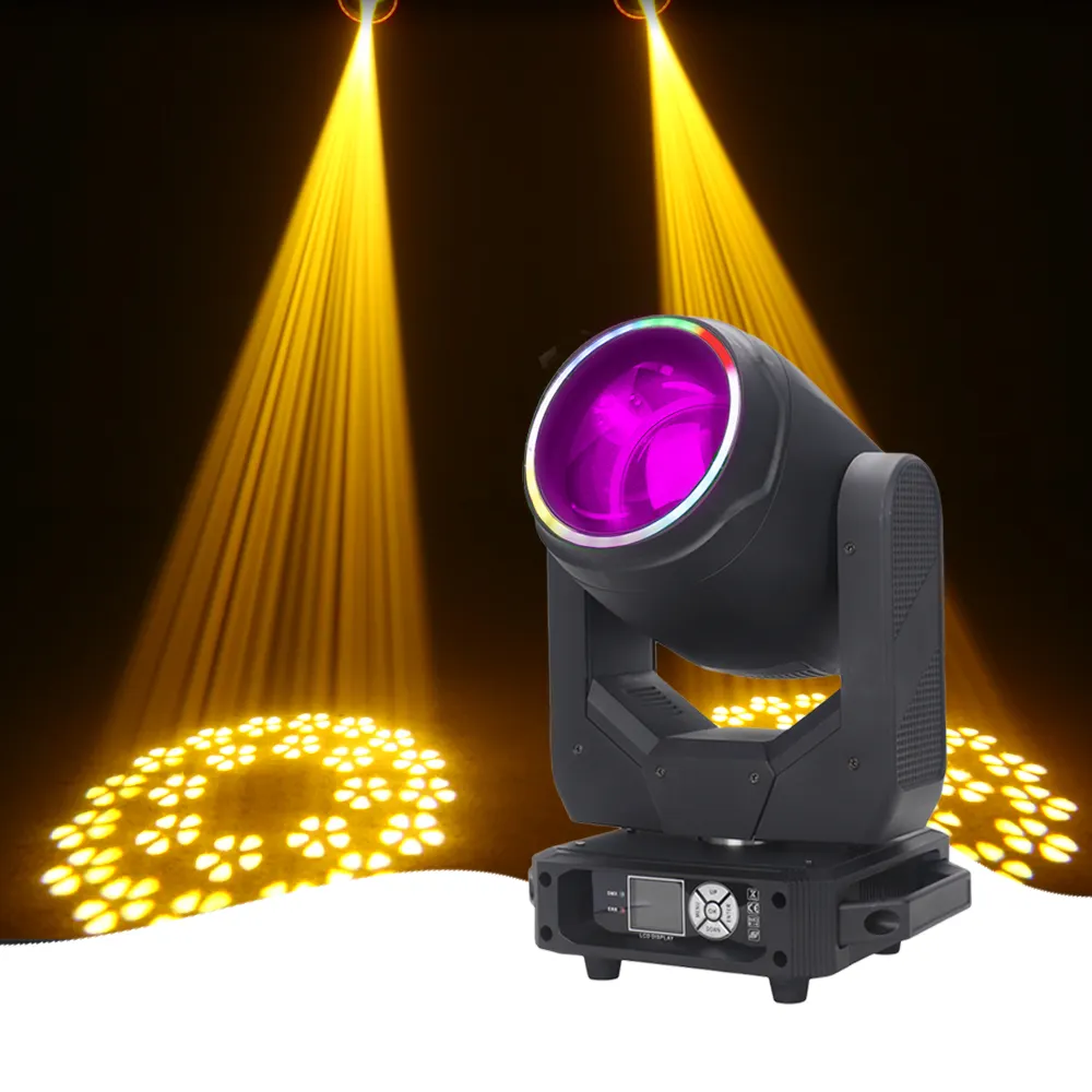 DJ Equipment 250W LED Moving Head Light 24 Prisms luces Discoteca Sharpy Beam DMX Stage Lights For DJ Night Club