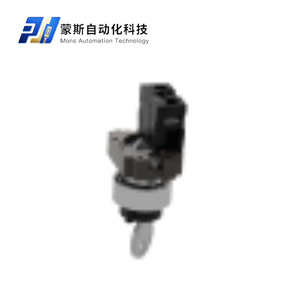 XB2BG41C 2-stelliger Schlüsselschalter Durchmesser 22, Selbstverriegelnder Schneider-Schalter mit Anzeige Niedrigster Preis Lagerware in China XB2BG41C - Product Image 1