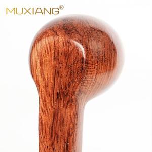 Muxiang Wooden Tobacco Pipe Straight Type Solid Wood Resin Mouthpiece Smoking Pipe - Product Image 3