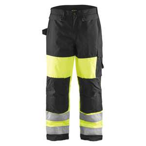 BLAKLADER - 188319973399D108 Pantalones de invierno de alta visibilidad Amarillo/Negro-EAN 7330509341025 ROPA DE TRABAJO DE 2017 - Product Image 1