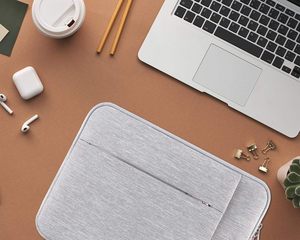 OEM personalizado 13 "14" 15 "15,6" <span class=keywords><strong>17</strong></span> <span class=keywords><strong>pulgadas</strong></span> de poliéster duradero Laptop Sleeve Bag Computer Laptop Sleeve Case - Product Image 6